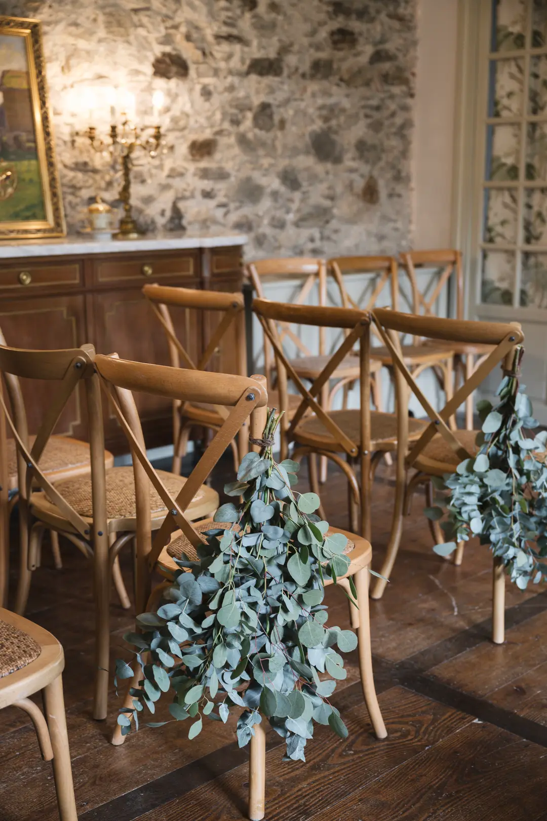 Allée de Cérémonie – mariage Annabelle & Liam, Château de Siradan