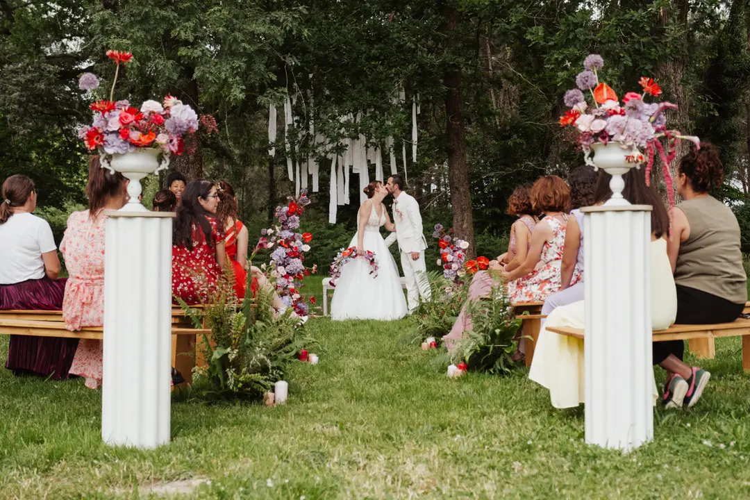 Allée de cérémonie – Shooting d'inspiration, Airial de Lachayre