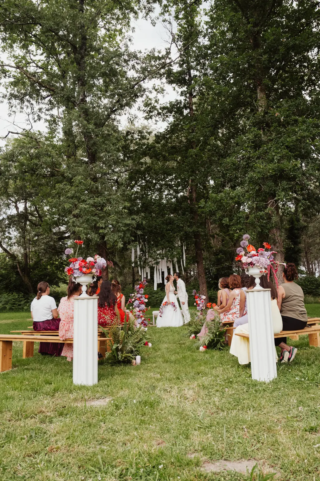 Allée de cérémonie – Shooting d'inspiration, Airial de Lachayre