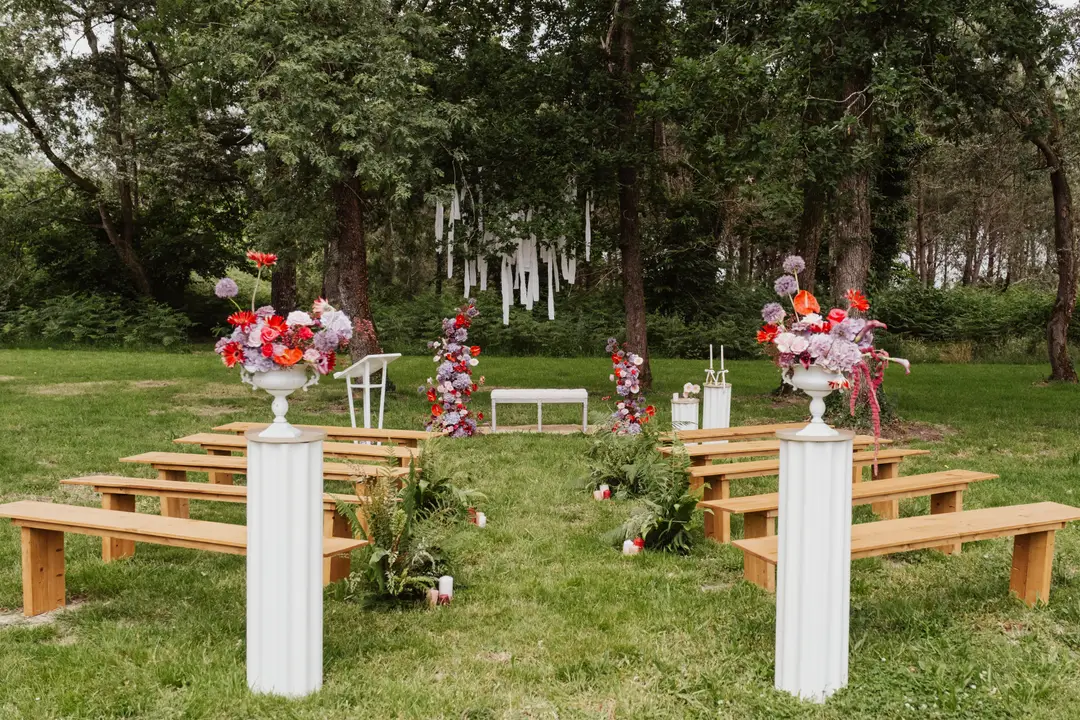 Allée de cérémonie – Shooting d'inspiration, Airial de Lachayre