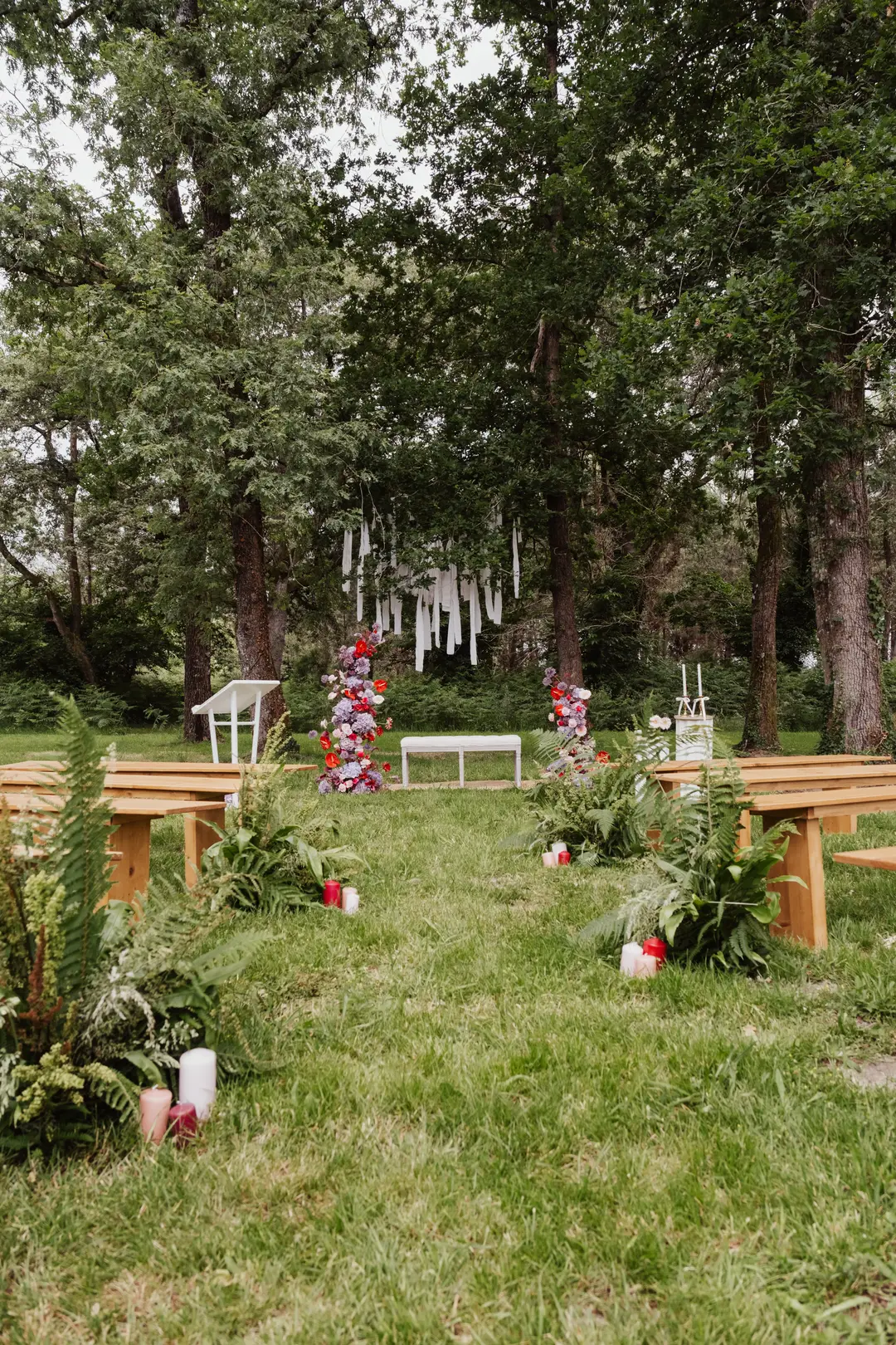 Allée de cérémonie – Shooting d'inspiration, Airial de Lachayre