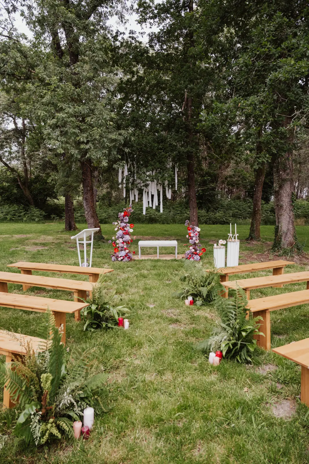 Allée de cérémonie – Shooting d'inspiration, Airial de Lachayre