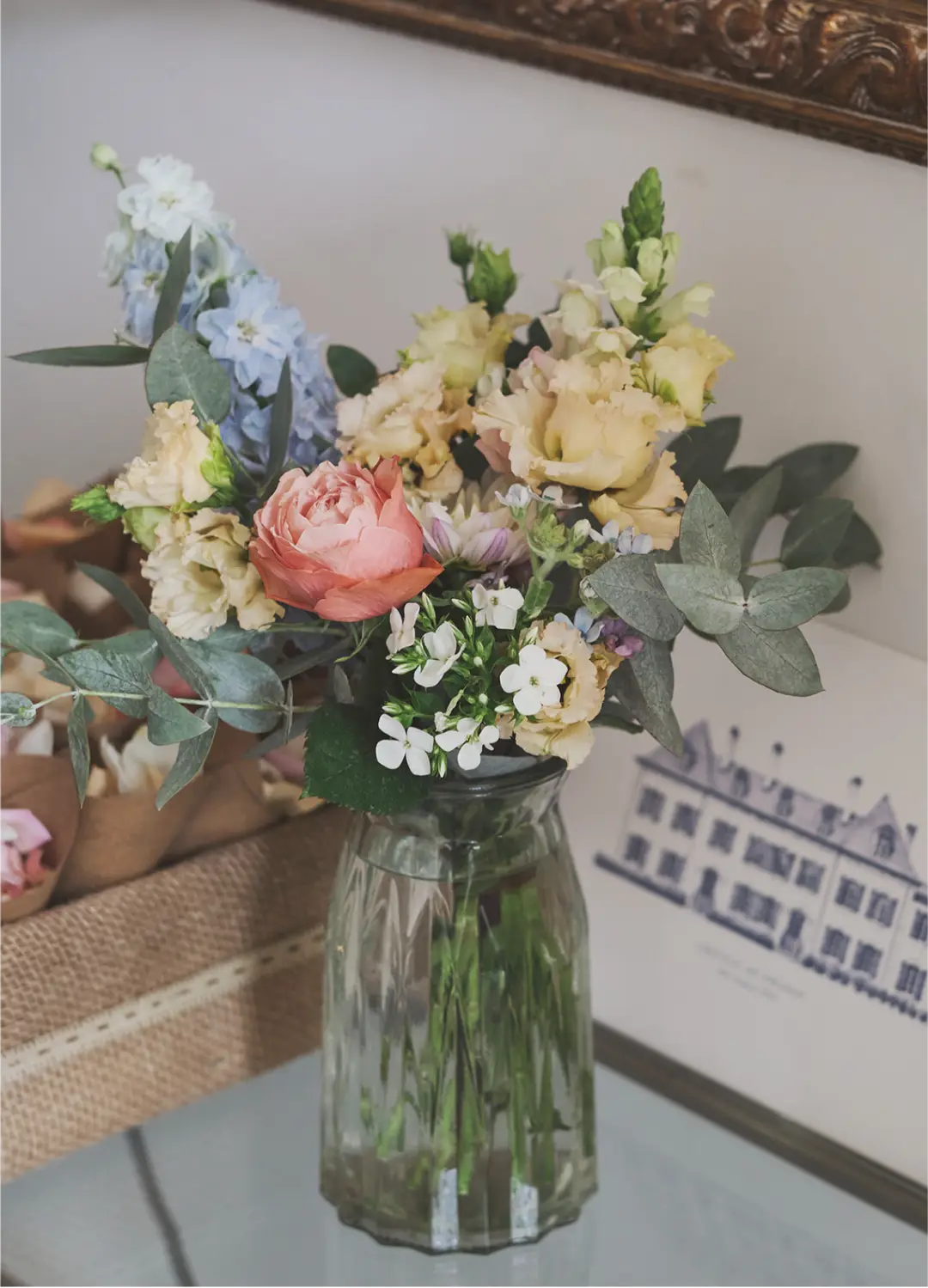 Bouquet – mariage Casey & Kyle, Château de Siradan