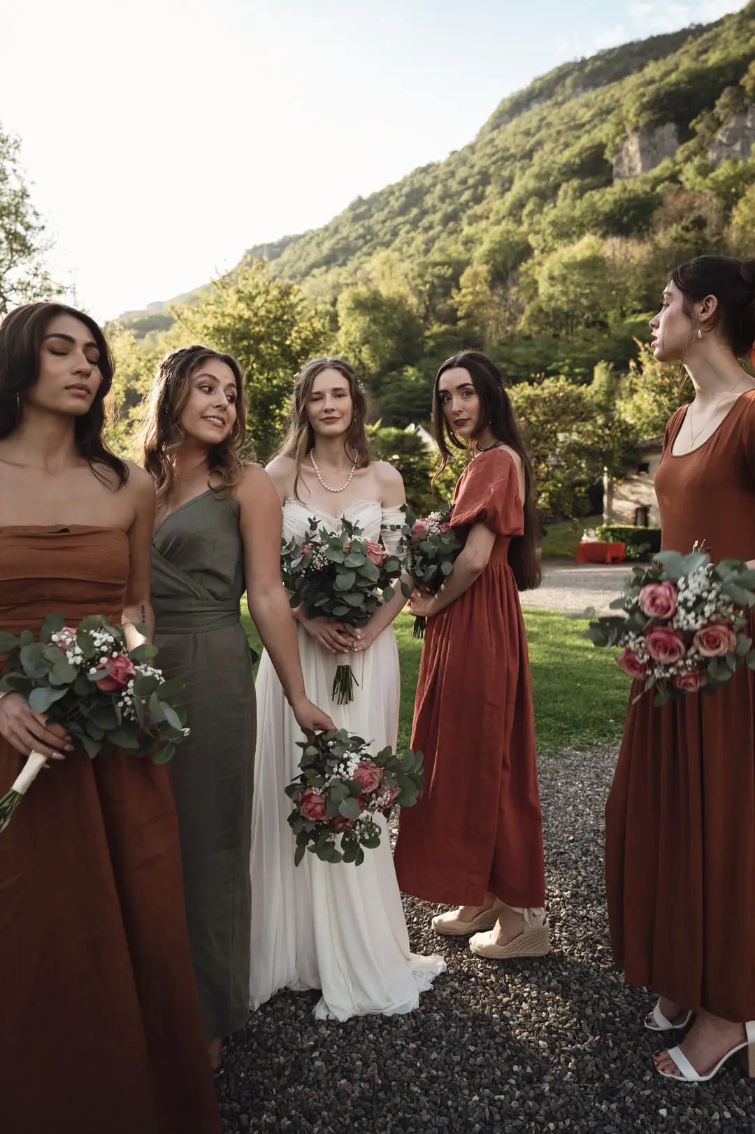 Bouquet de mariée – mariage Annabelle & Liam, Château de Siradan