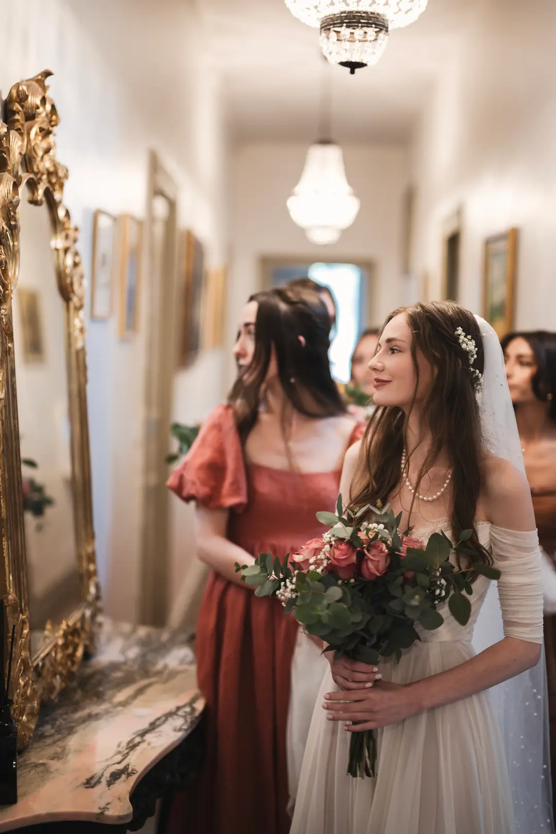 Bouquet de mariée – mariage Annabelle & Liam, Château de Siradan
