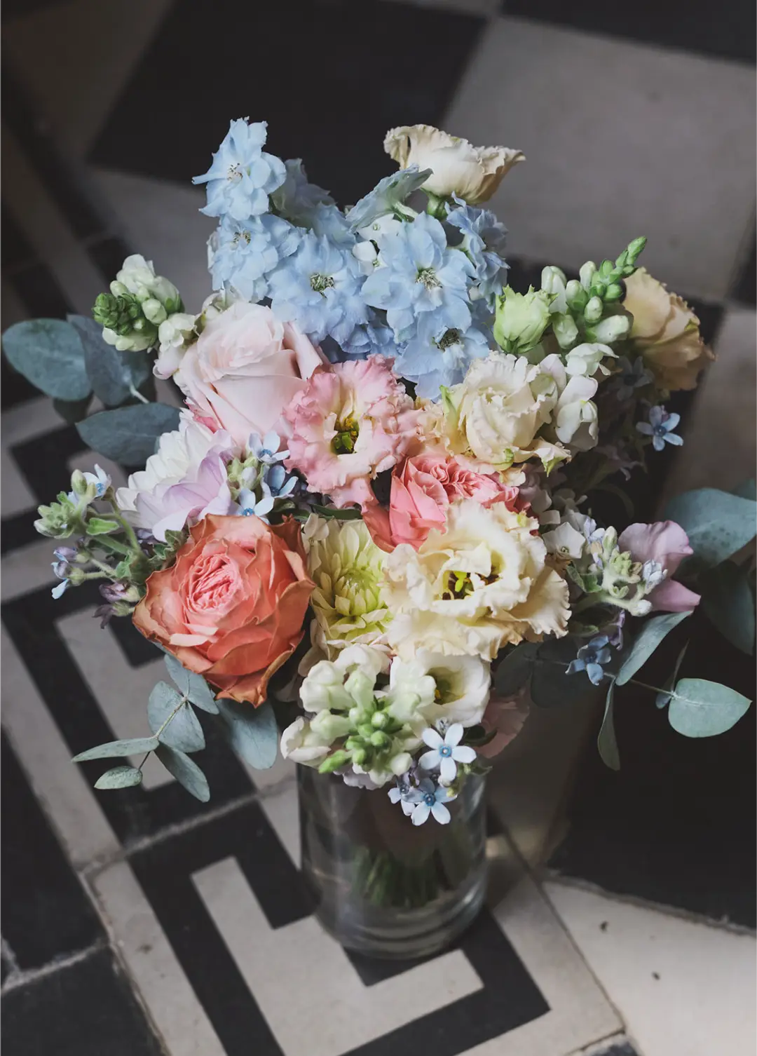 Bouquet de mariée – mariage Casey & Kyle, Château de Siradan