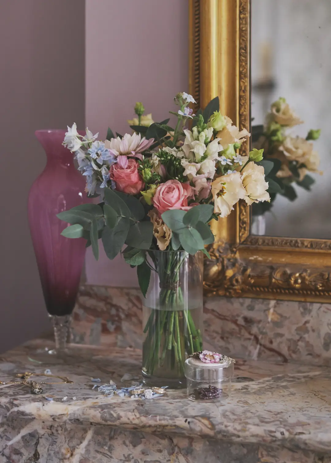 Bouquet de mariée – mariage Casey & Kyle, Château de Siradan