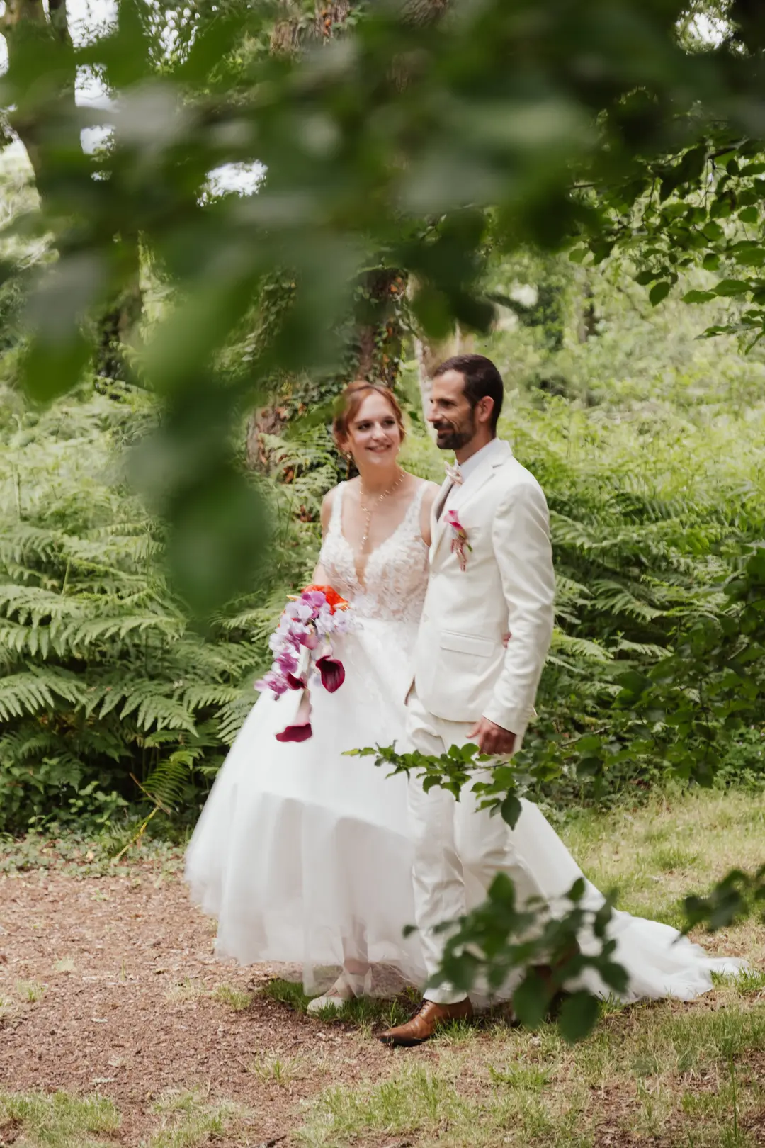 Bouquet de mariée double sens – Shooting d'inspiration, Airial de Lachayre