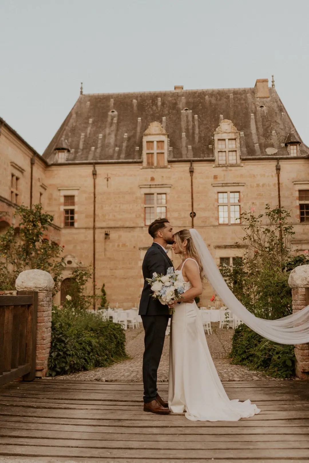 Bouquet de mariée – mariage Emma & Patrick, Château de Caumont