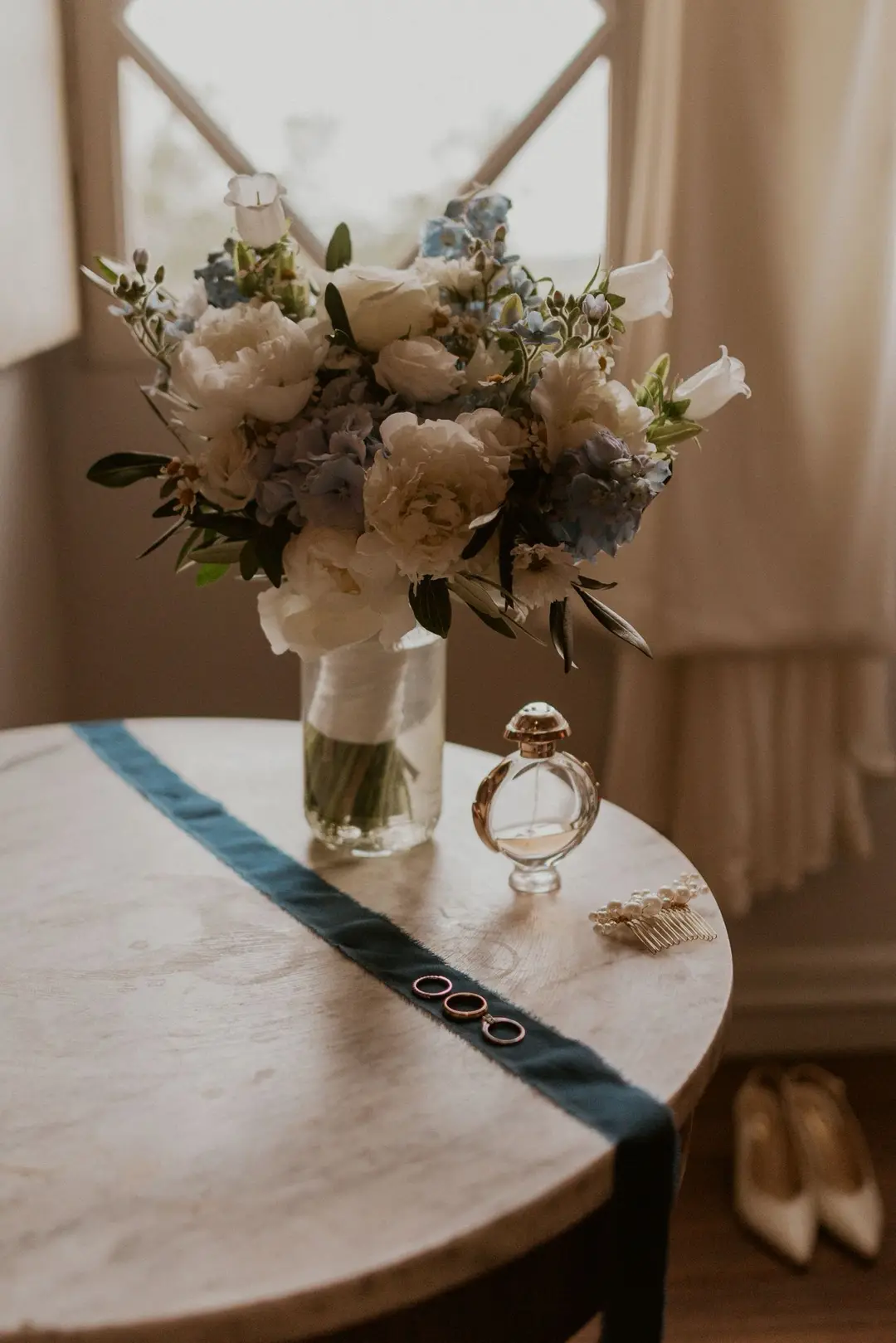Bouquet de mariée – mariage Emma & Patrick, Château de Caumont