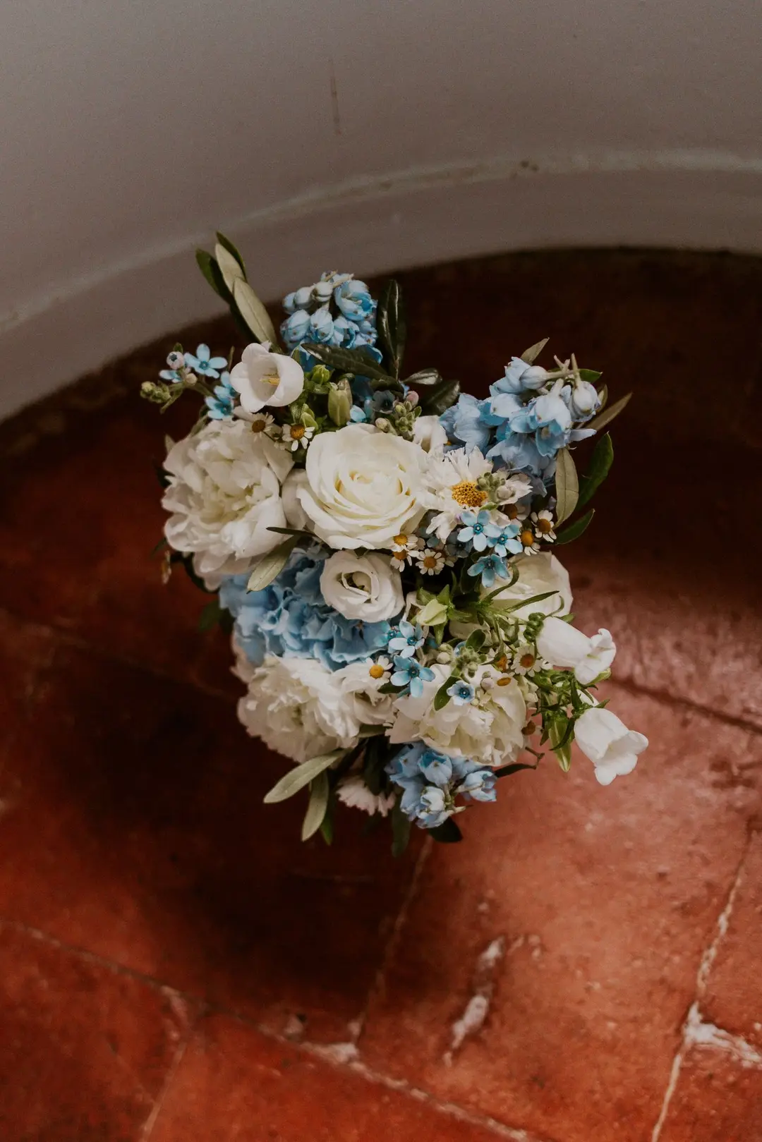 Bouquet de mariée – mariage Emma & Patrick, Château de Caumont