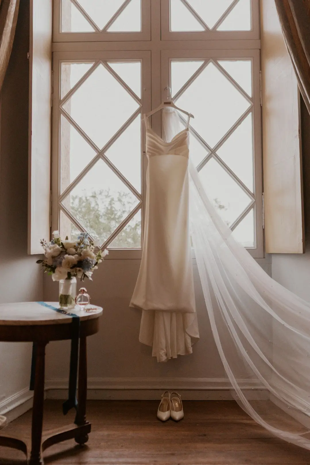 Bouquet de mariée – mariage Emma & Patrick, Château de Caumont