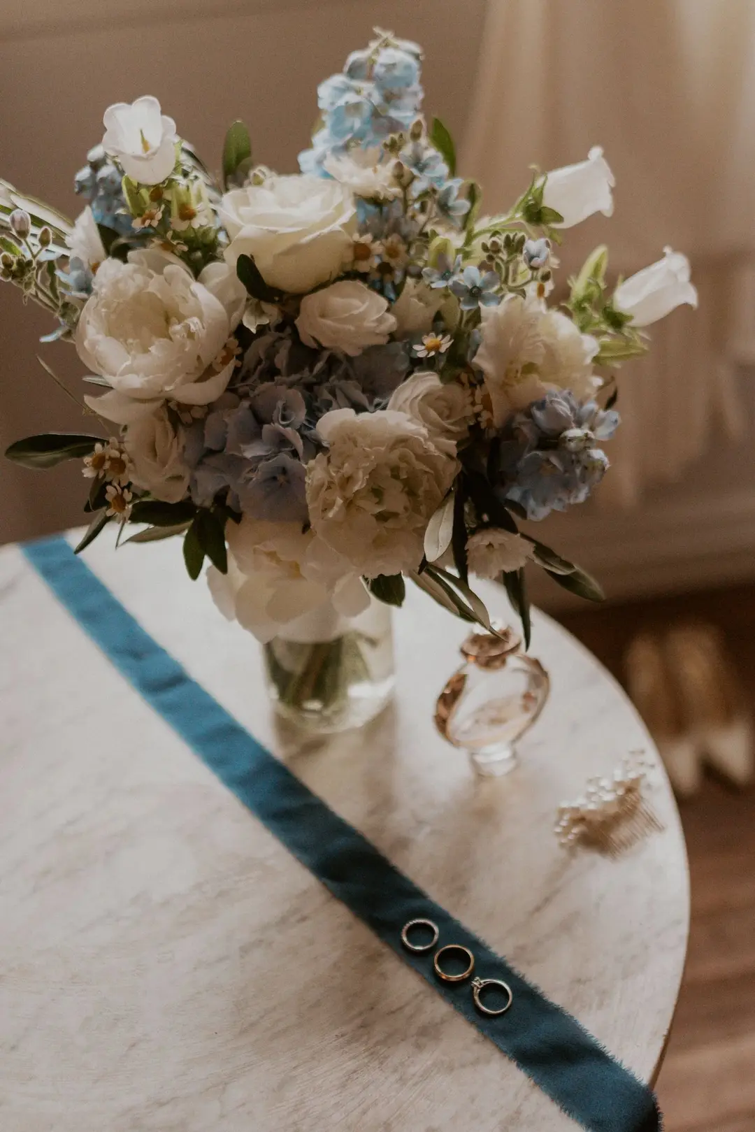 Bouquet de mariée – mariage Emma & Patrick, Château de Caumont