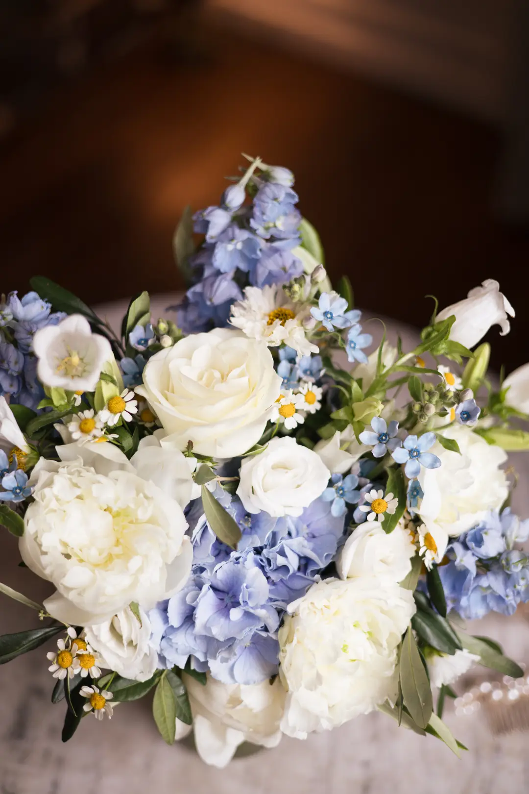 Bouquet de mariée – mariage Emma & Patrick, Château de Caumont