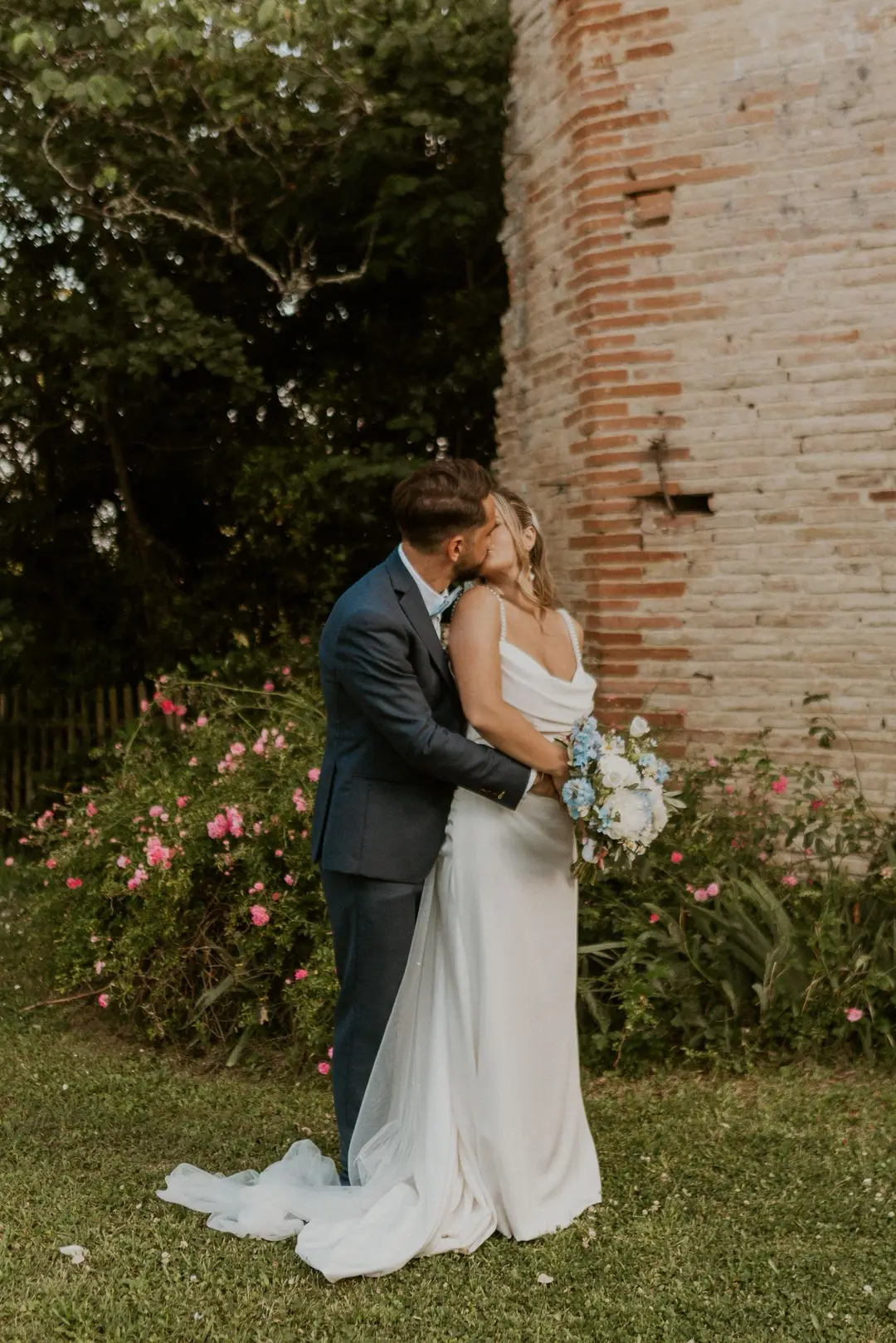 Bouquet de mariée – mariage Emma & Patrick, Château de Caumont