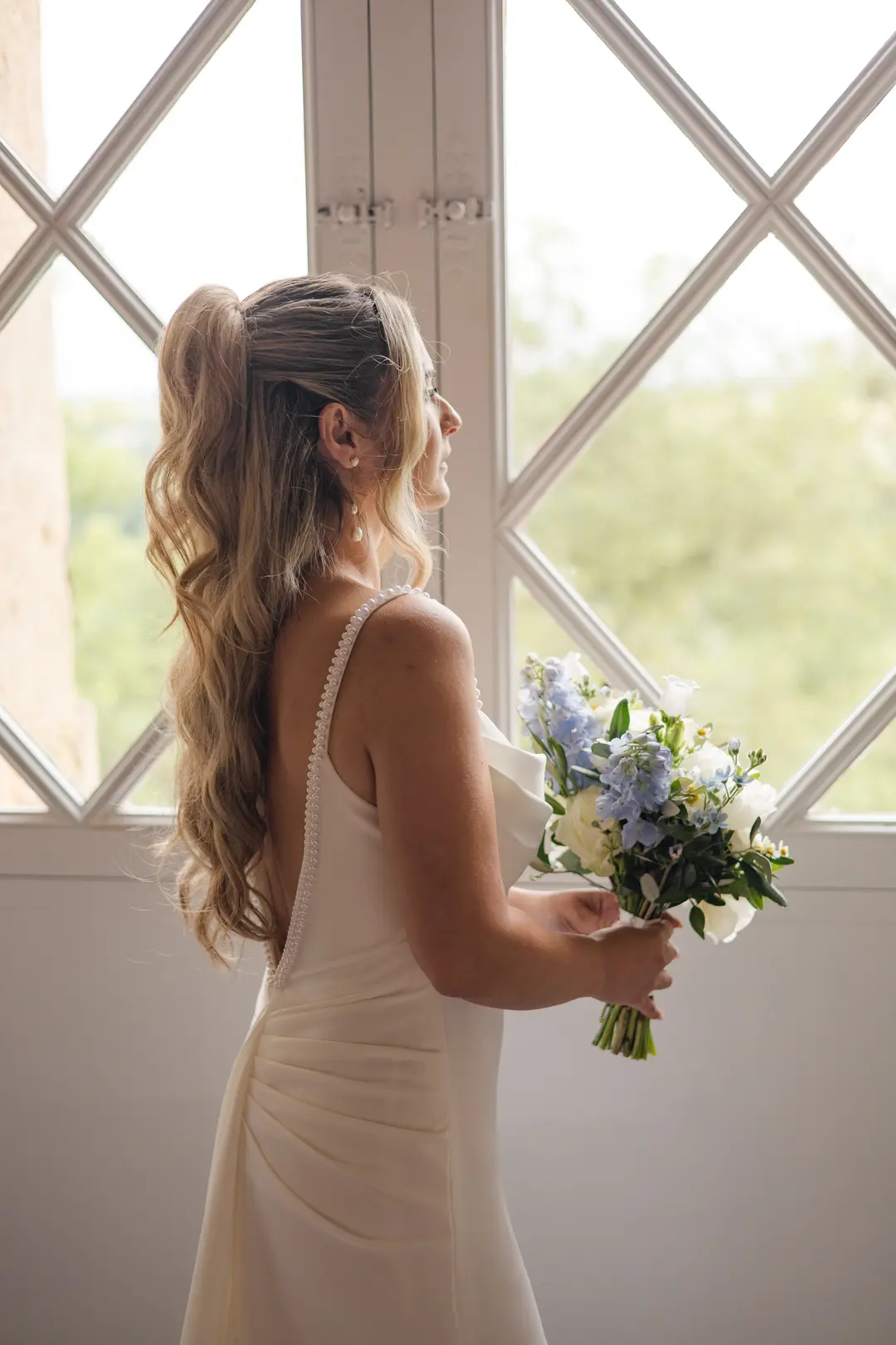 Bouquet de mariée – mariage Emma & Patrick, Château de Caumont
