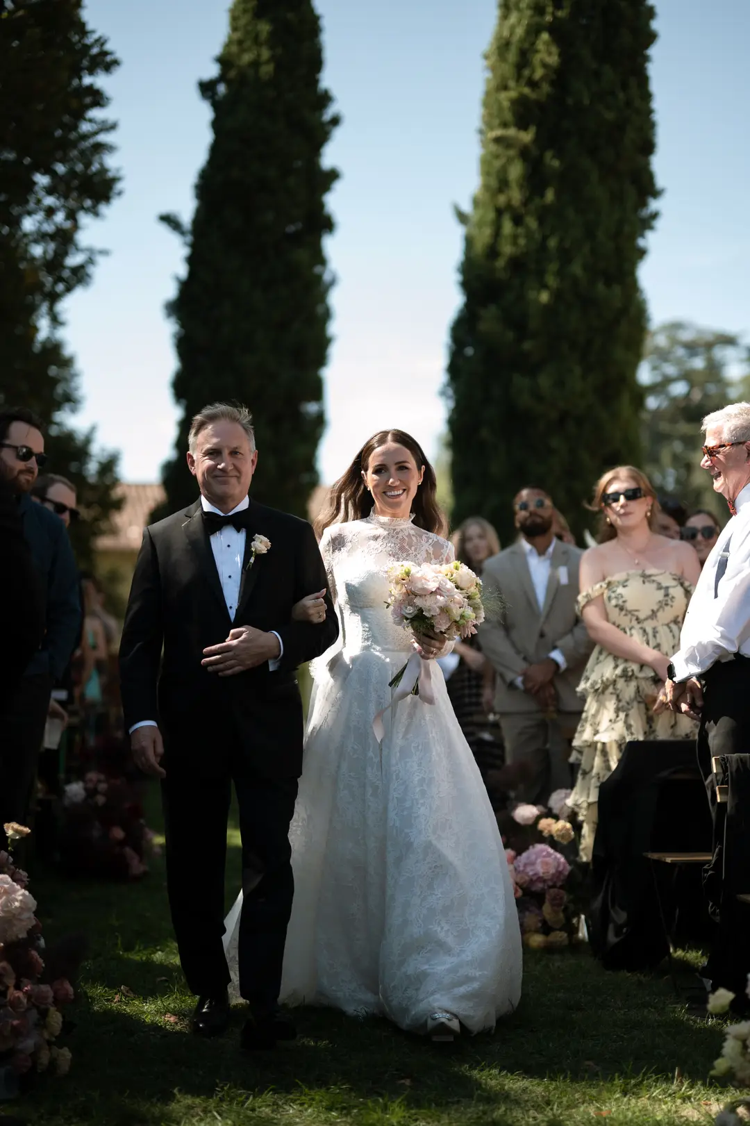 Bouquet de mariée – mariage Harriett & Oliver, Château de Poudenas