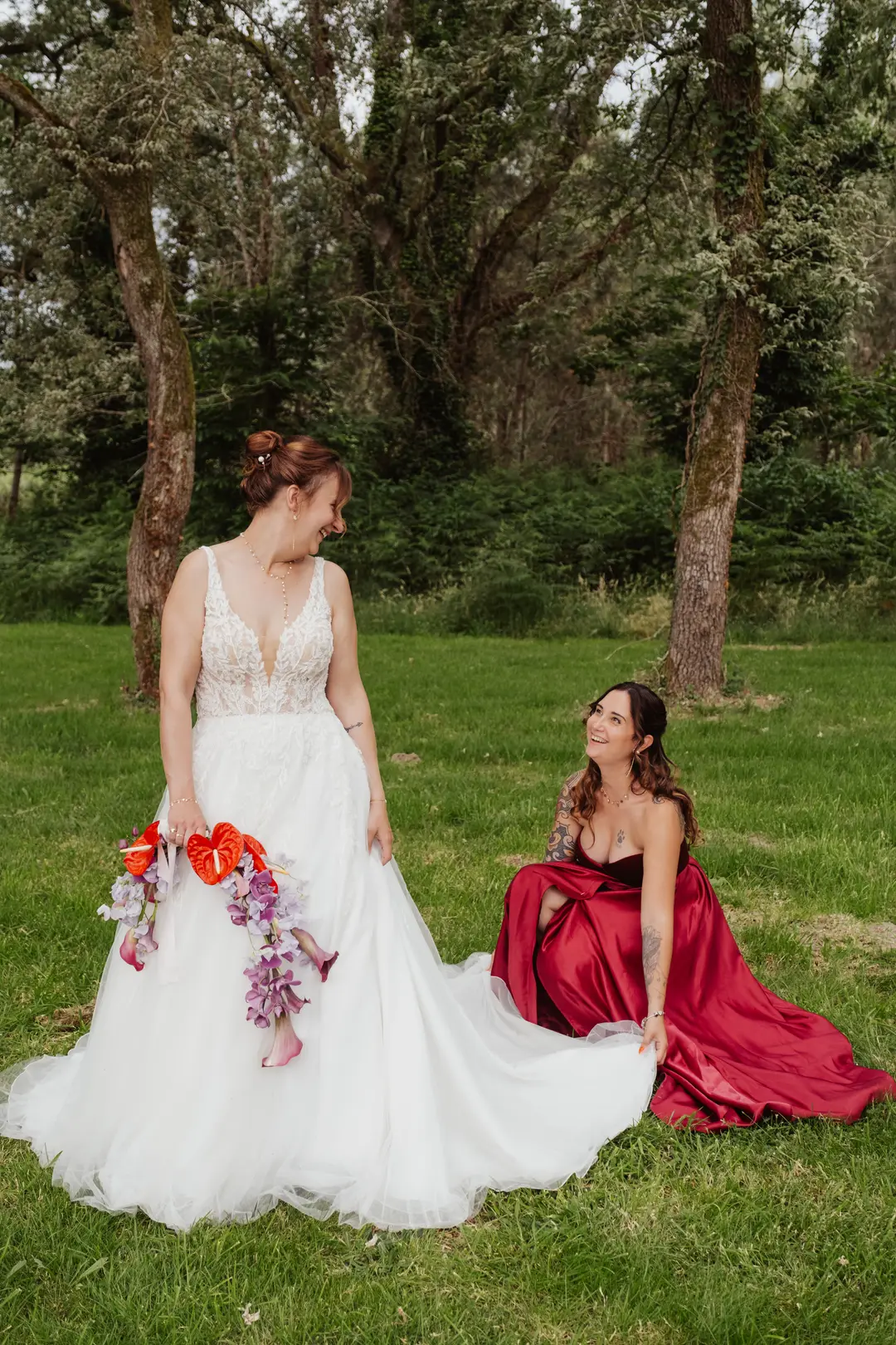 Bouquet de mariée – Shooting d'inspiration, Airial de Lachayre