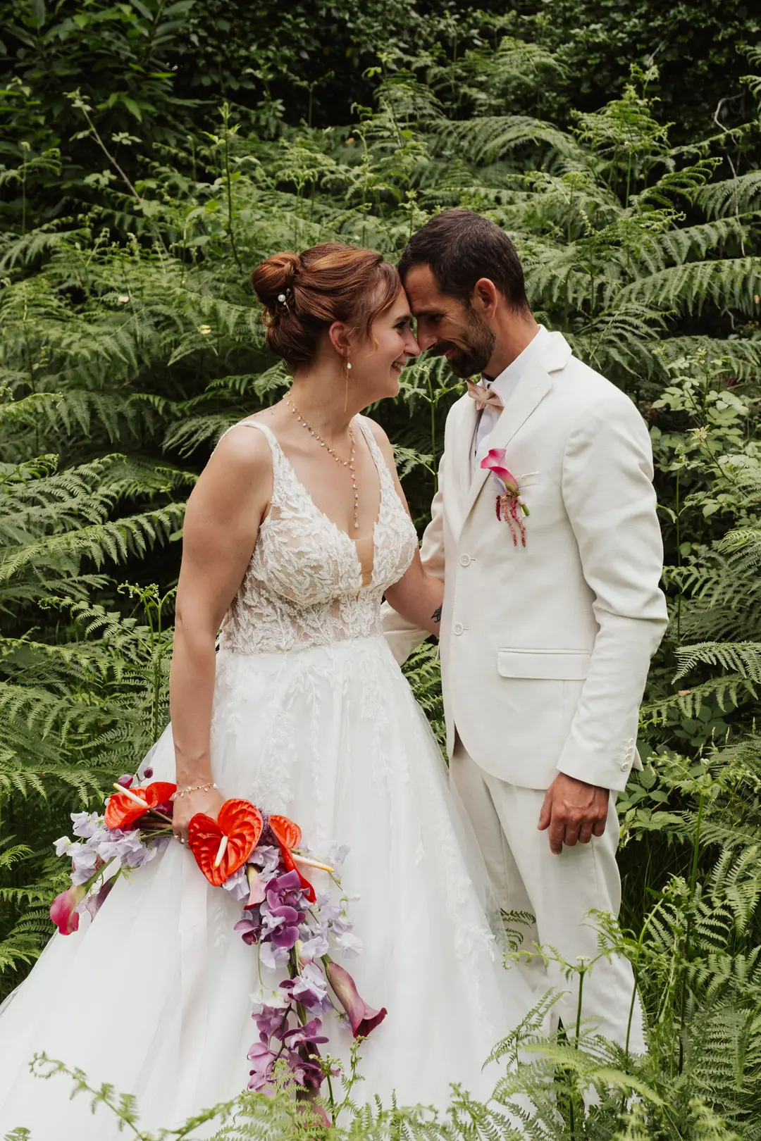 bouquet mariée – Shooting d'inspiration, Airial de Lachayre
