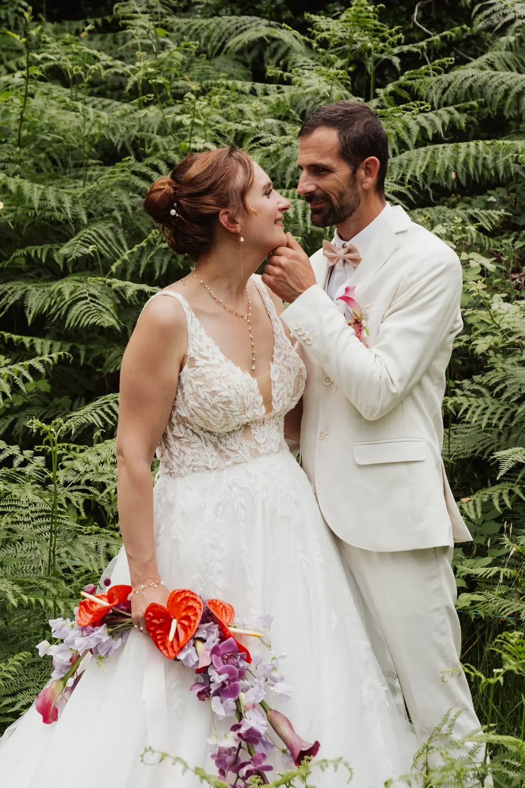 bouquet mariée – Shooting d'inspiration, Airial de Lachayre