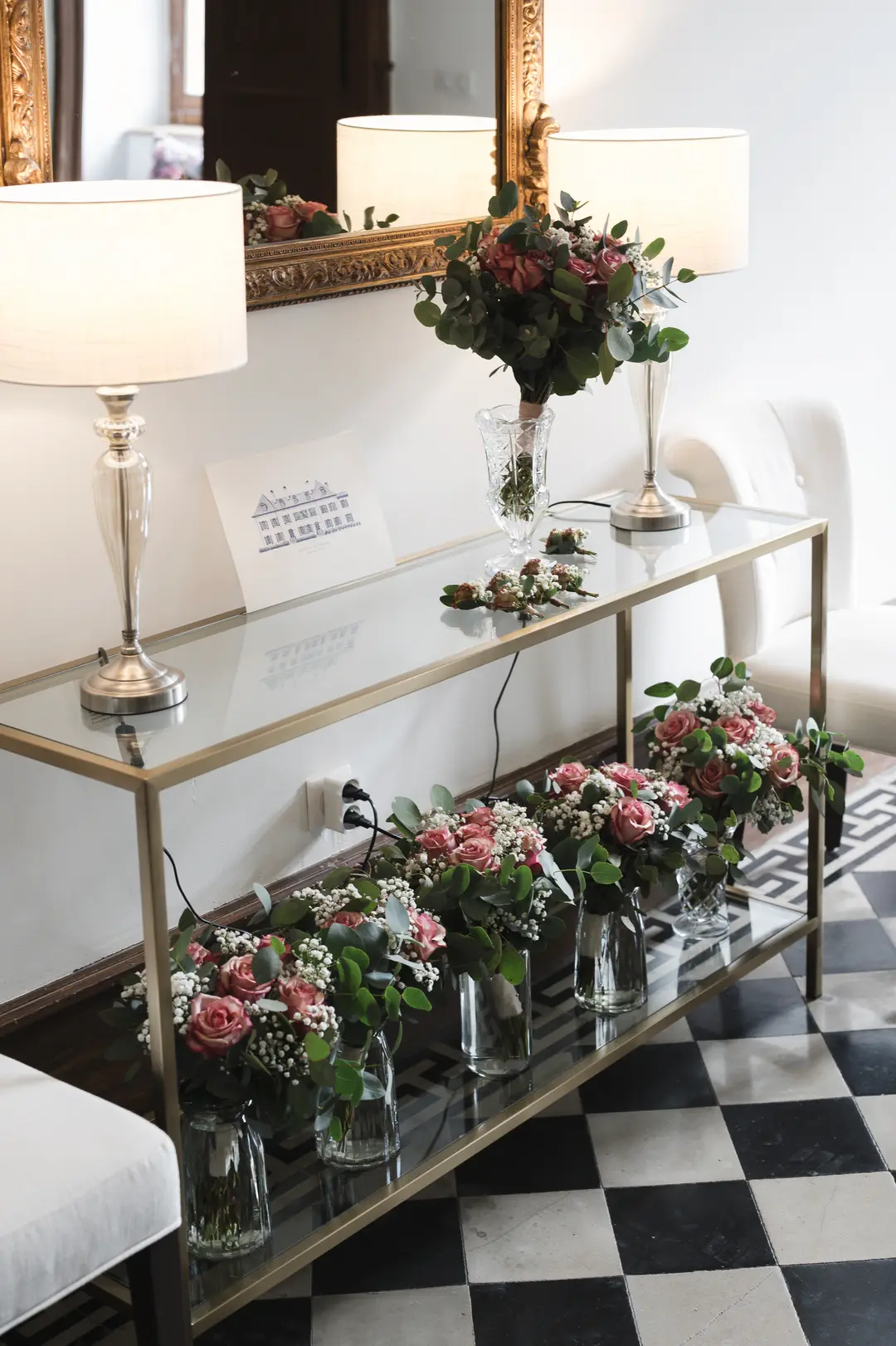 Bouquets – mariage Annabelle & Liam, Château de Siradan