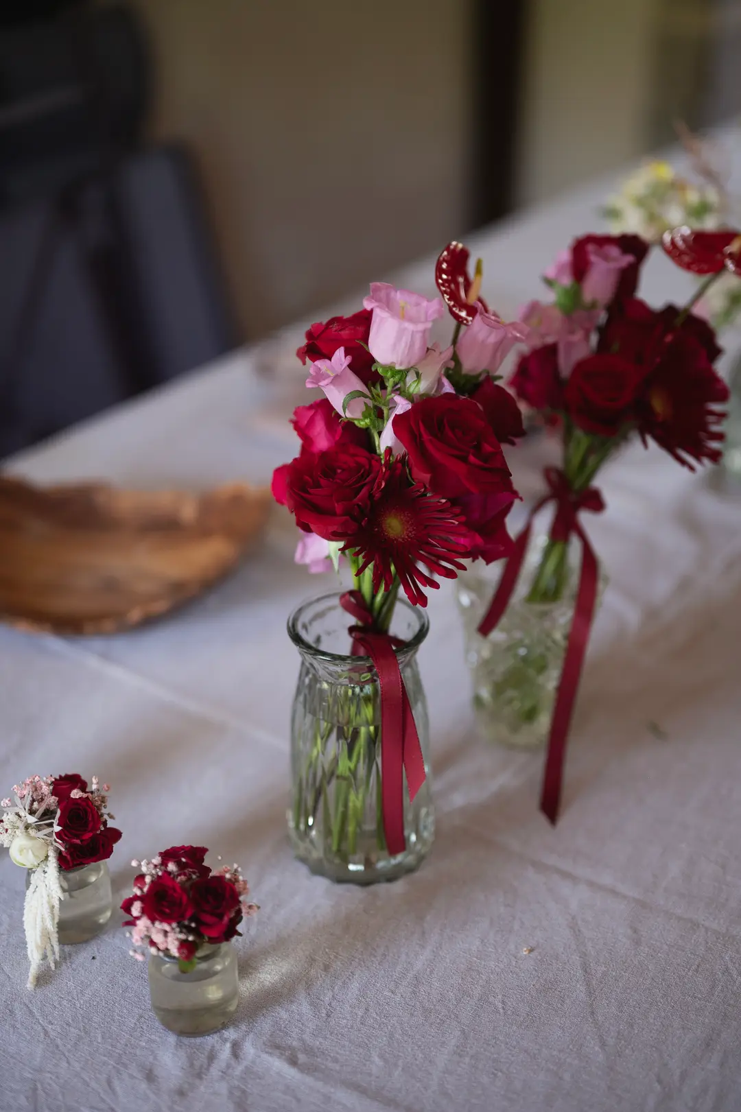 Bouquets demoiselle d'honneur – mariage Amy & Christian