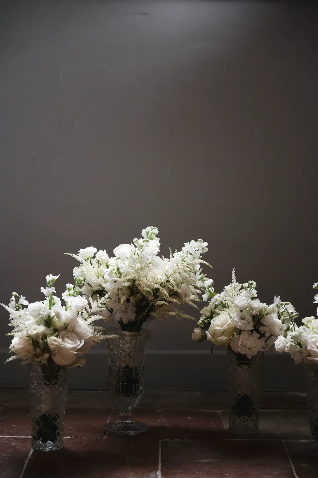 Bouquets demoiselle d'honneur – mariage Jessica & Issa, Château La Commanderie