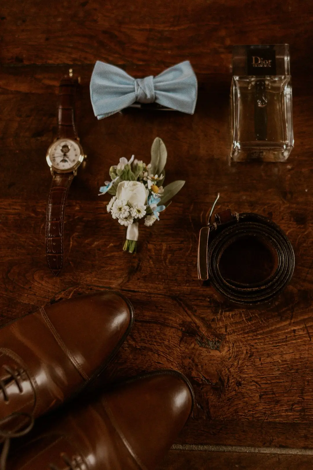 Boutonnière – mariage Emma & Patrick, Château de Caumont
