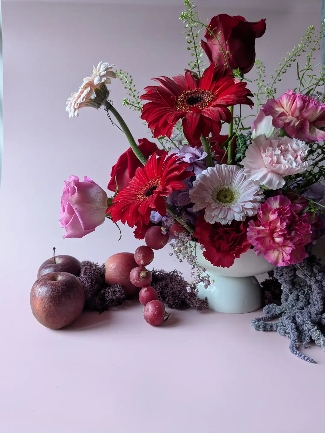 Centre de table fleuri – Shooting Fleurs & Cie