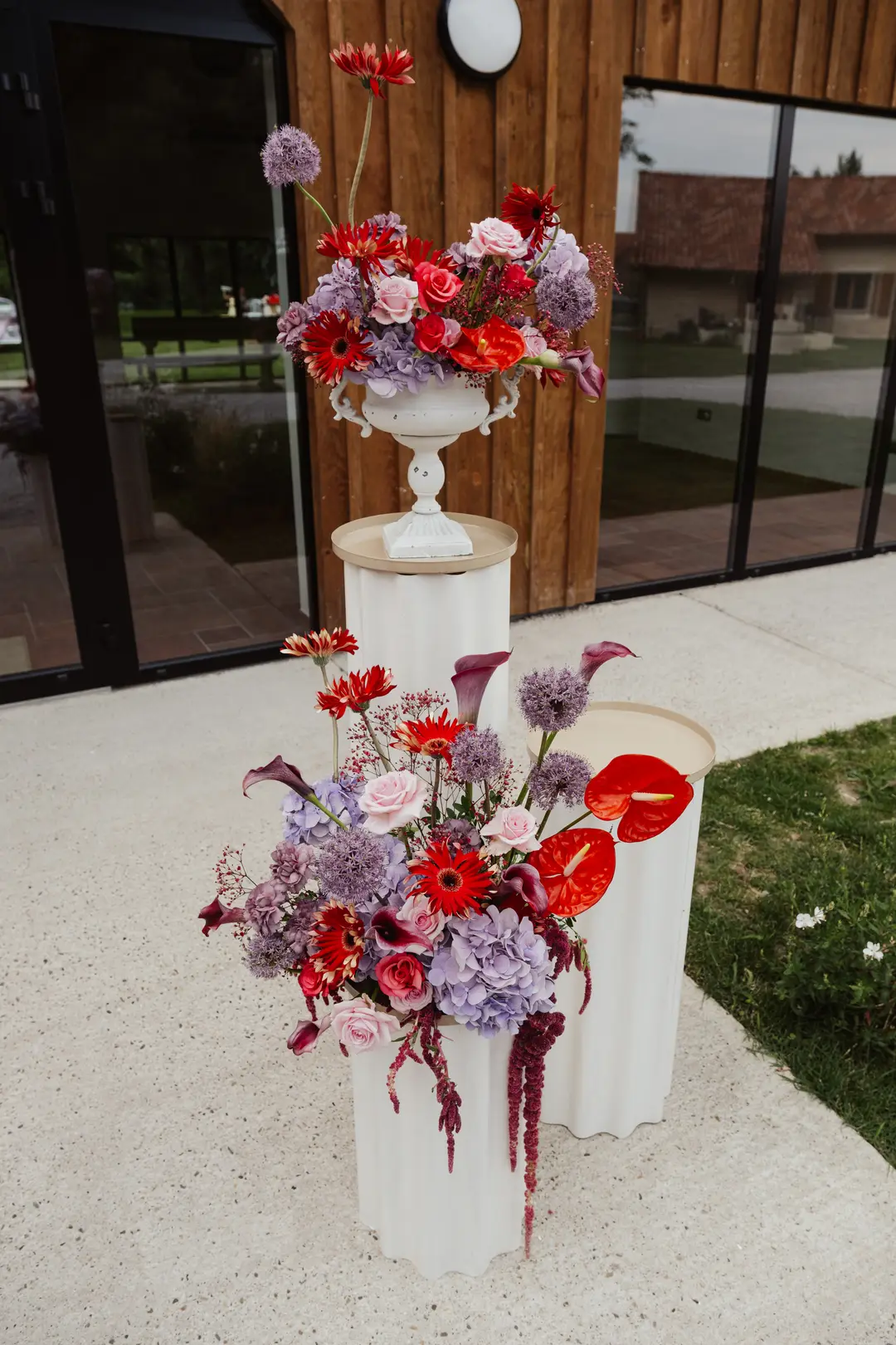Fleurs sur piliers – Shooting d'inspiration, Airial de Lachayre