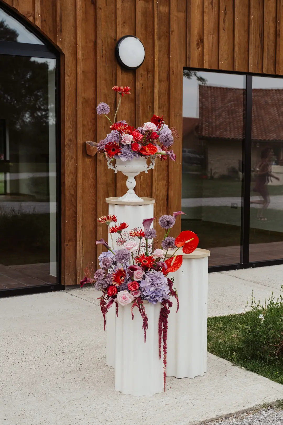 Fleurs sur piliers – Shooting d'inspiration, Airial de Lachayre