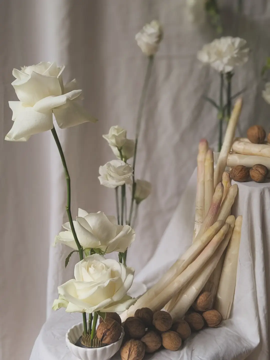 Scénographie fruits et fleurs – Shooting Fleurs & Cie