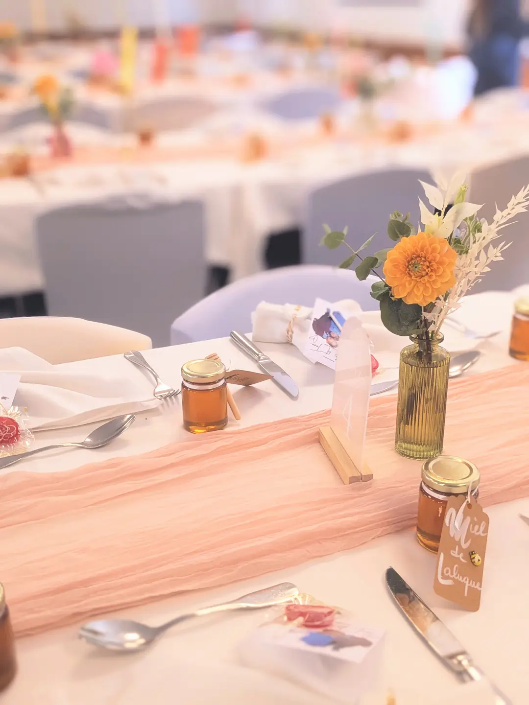 Soliflore fleuri – mariage Léa & Pierre