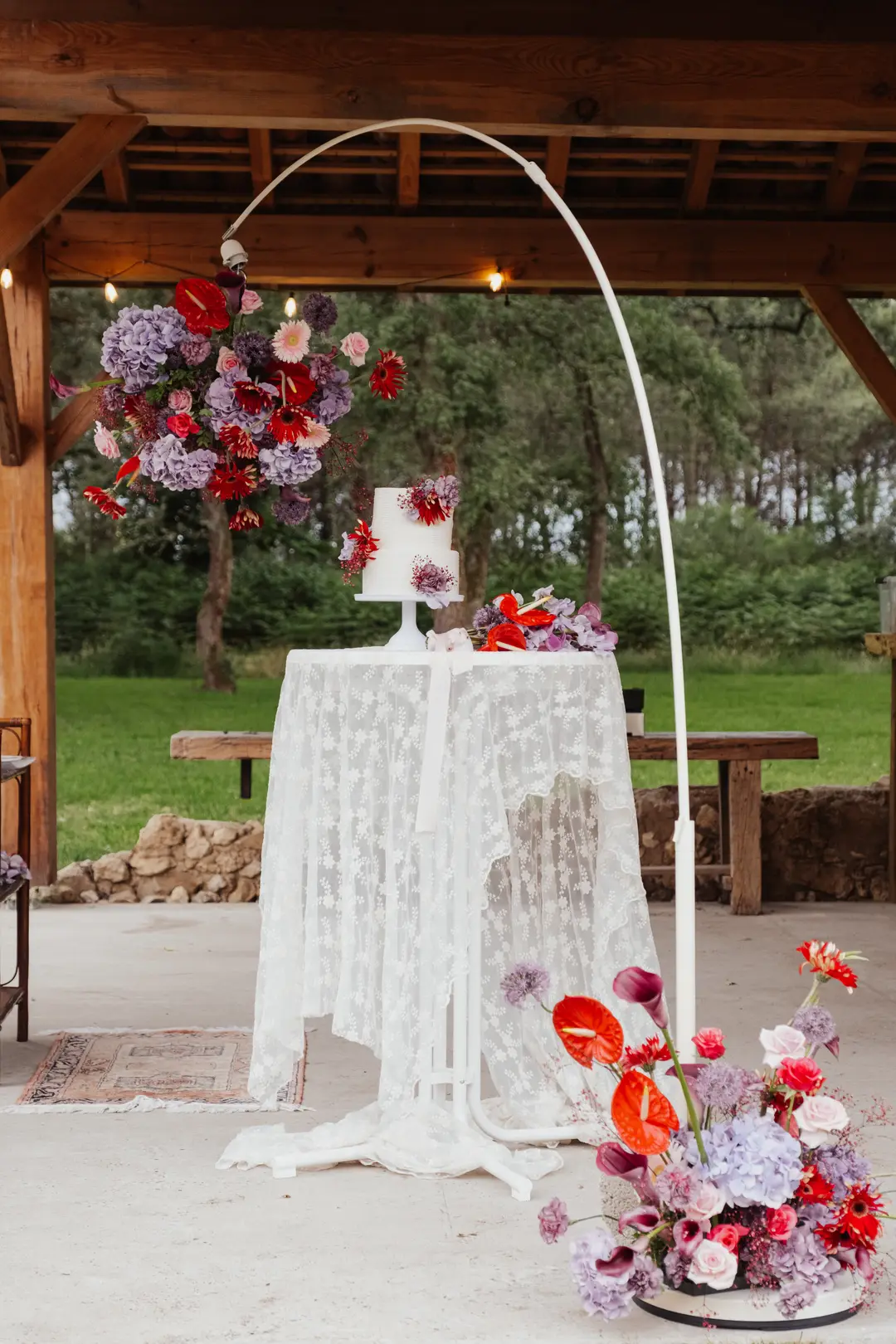 Suspension florale – Shooting d'inspiration, Airial de Lachayre