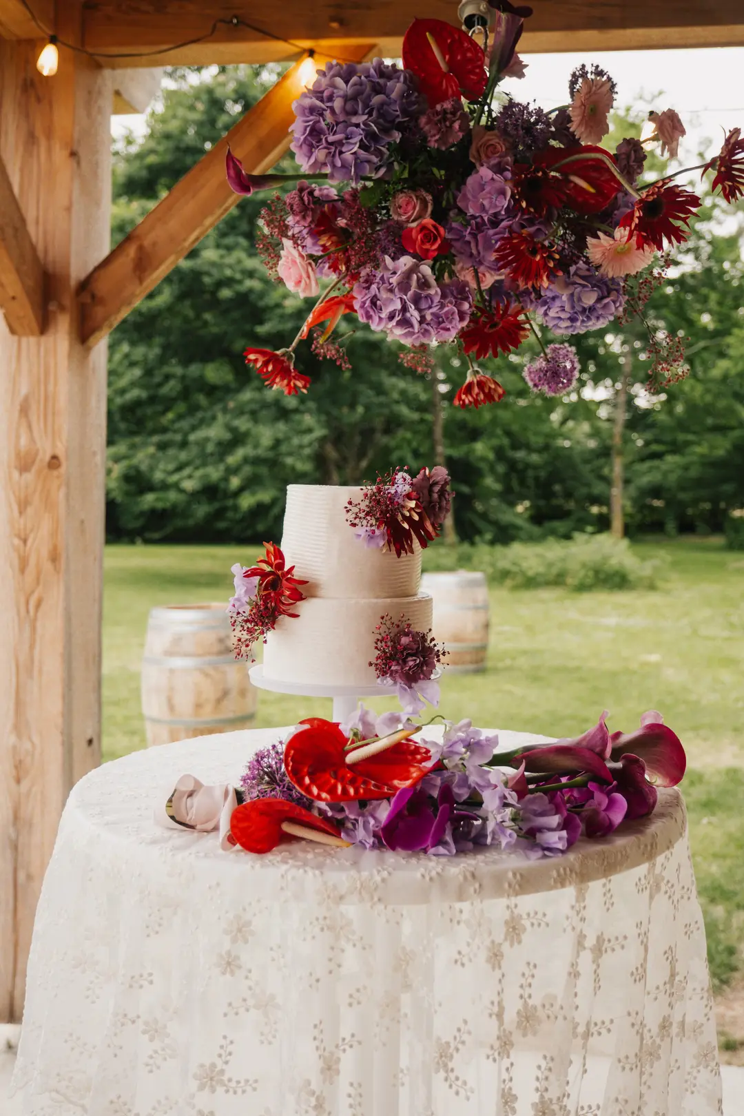 Suspension florale – Shooting d'inspiration, Airial de Lachayre