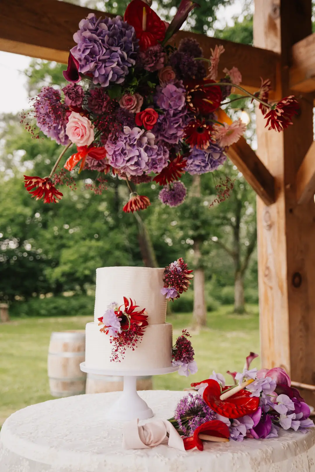 Suspension florale – Shooting d'inspiration, Airial de Lachayre
