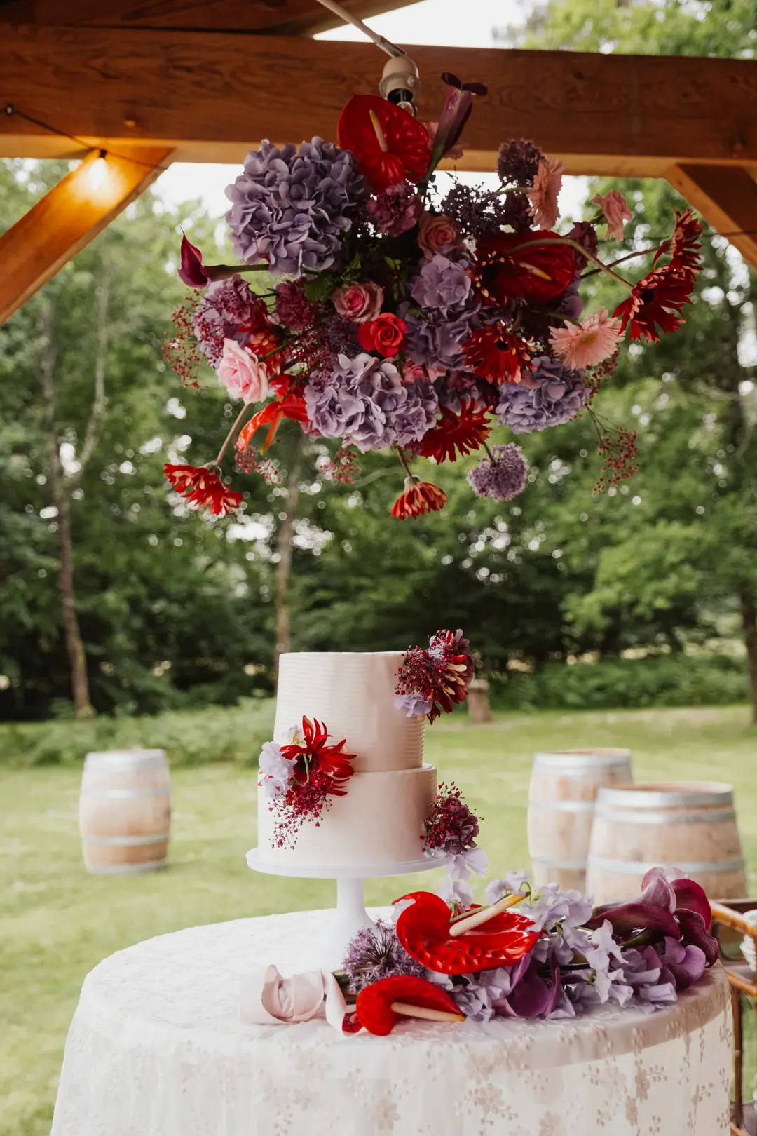 Suspension florale – Shooting d'inspiration, Airial de Lachayre