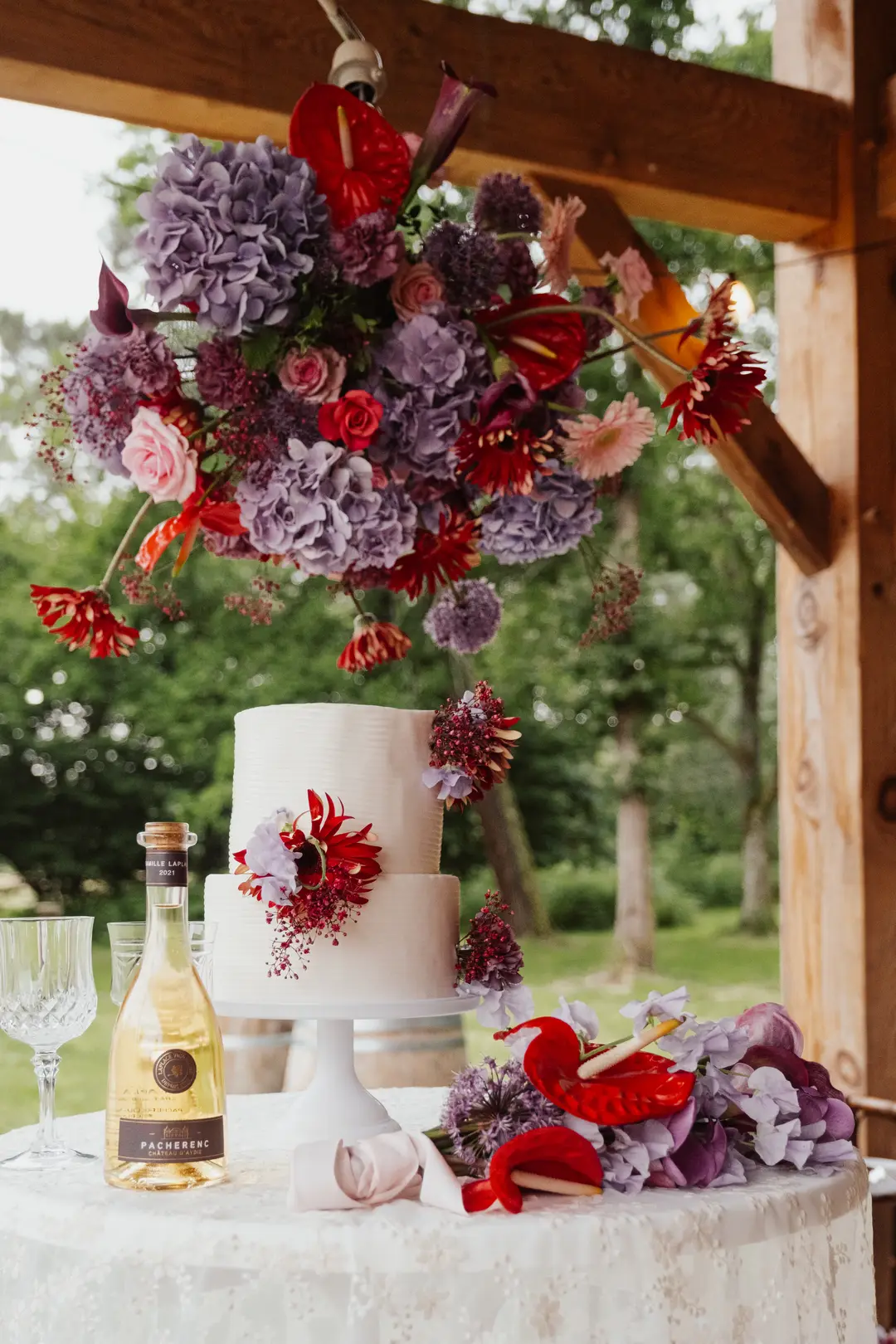 Suspension florale – Shooting d'inspiration, Airial de Lachayre
