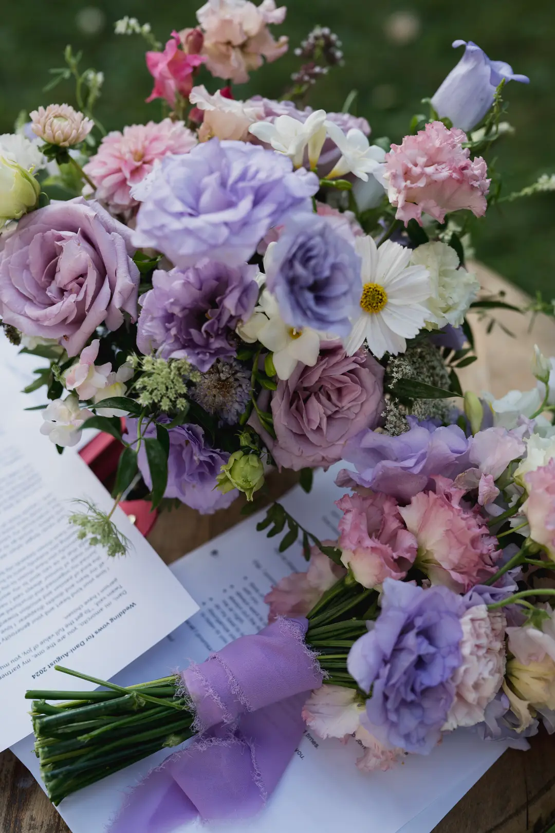 Table fleurie – mariage Georgina & Daniel, Château Saint-Michel